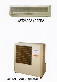 Indoor unit : AST24PBA/30PBA. Outdoor unit : AOT24PMAL/30PMAL.