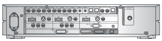 Rear terminals of Multi-selector