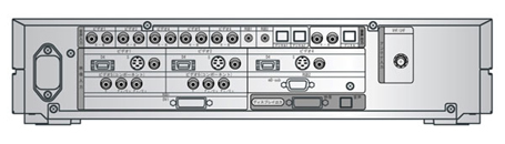 マルチセレクター背面端子