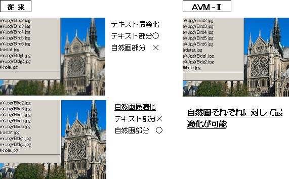 Image Adaptive Processing イメージ