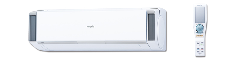 写真 : 「nocria」Xシリーズ室内機 / リモコン