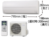 エアコン : AS-J28V（2009年度Jシリーズ） - ゼネラル JP