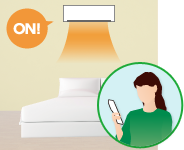 寝室のイメージ