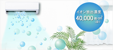 イオン放出イメージ