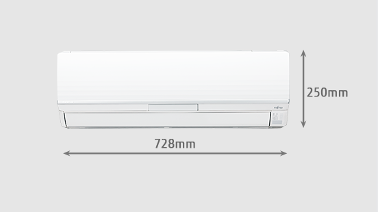 高さ250 × 幅728 mm