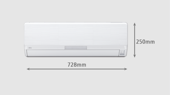 高さ250 × 幅728 mm