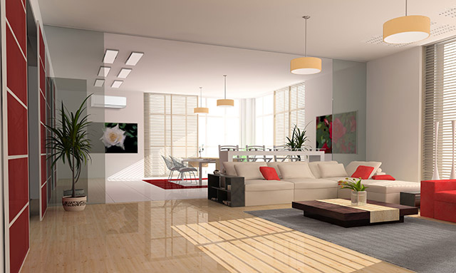 間取りが複雑な部屋のイメージ