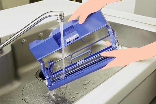 ダストボックス洗浄のイメージ