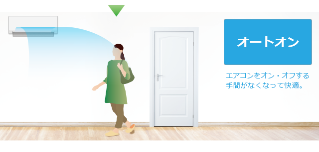 自動で運転復帰、オートオンイメージ