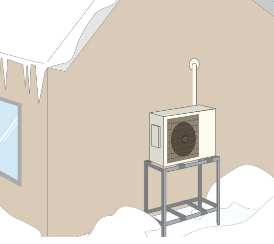 地上設置イメージ。