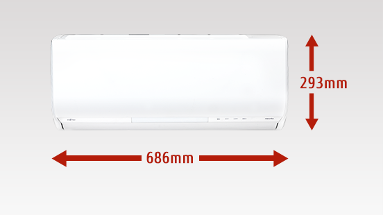 高さ293 × 幅686 mm