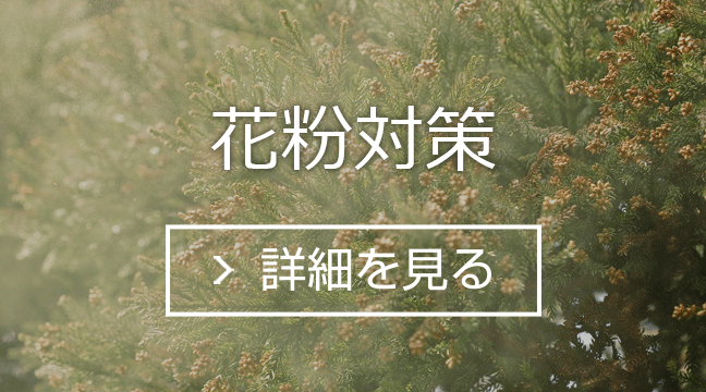 花粉対策 詳細を見る