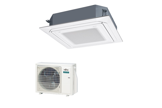 Unidad interior, control remoto, unidad exterior