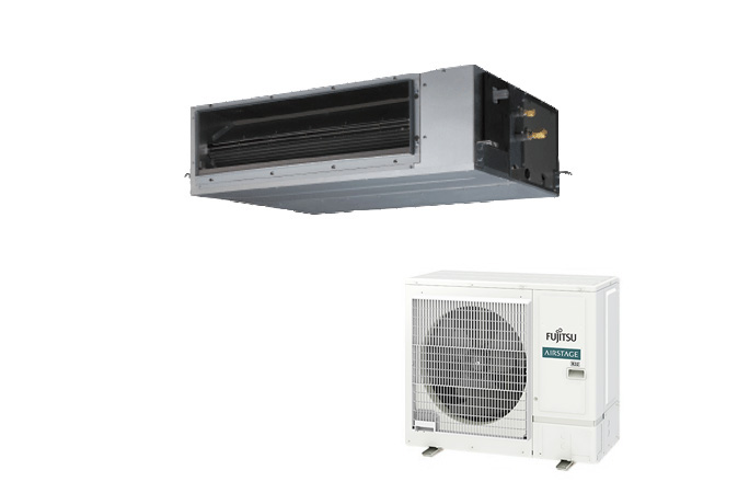 Unidad interior, control remoto, unidad exterior