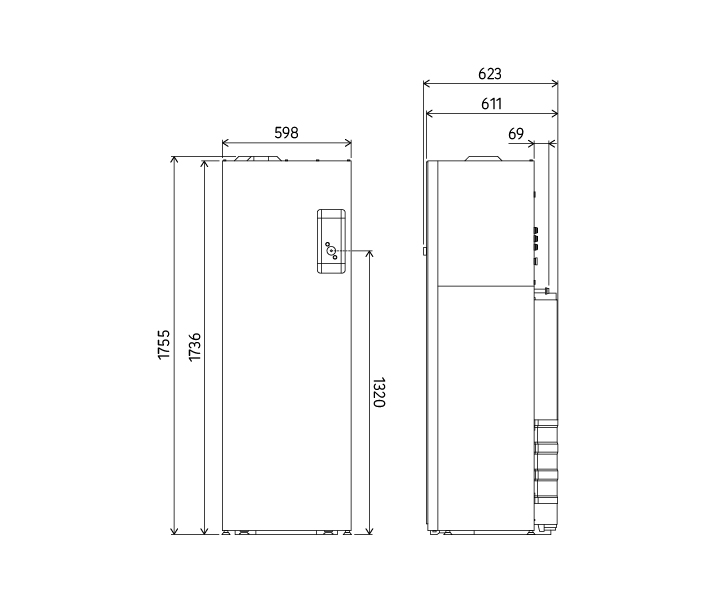 Υδραυλική μονάδα εσωτερικού χώρου