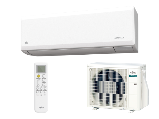 Μονάδα εσωτερικού χώρου, τηλεχειριστήριο, μονάδα εξωτερικού χώρου