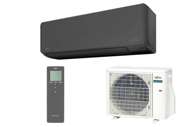 Μονάδα εσωτερικού χώρου, τηλεχειριστήριο, μονάδα εξωτερικού χώρου