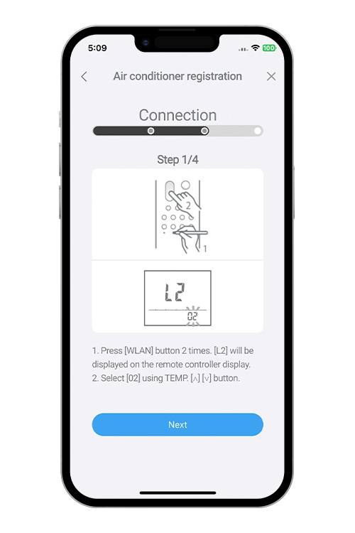 Πατήστε το κουμπί WPS στον δρομολογητή WLAN στον οποίο θέλετε να συνδεθείτε. Ανατρέξτε στο εγχειρίδιο χρήσης του δρομολογητή WLAN για τη θέση του κουμπιού και για τον τρόπο με τον οποίο πρέπει να το πατήσετε.