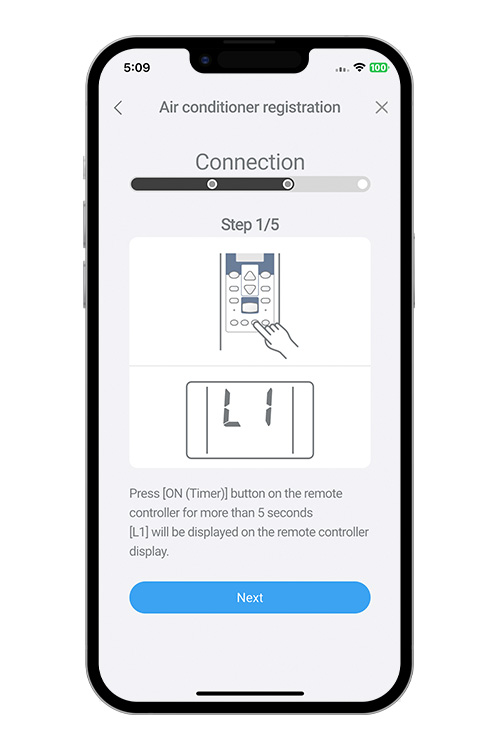 Press the WPS button on the WLAN router that you are connecting to. Refer to the operating manual of the WLAN router for the location of the button and how to press it.