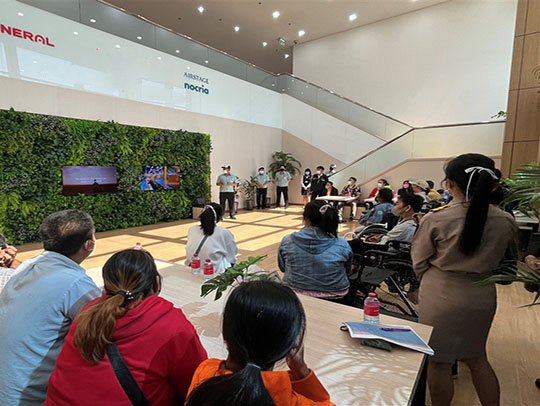 Deepening ties with local residents: Company visits and information sessions