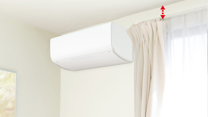 窓上が狭いお部屋イメージ