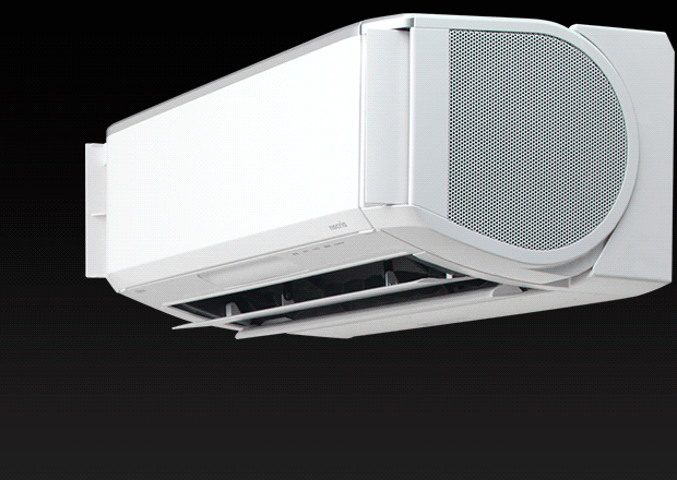 「ハイブリッド気流」暖房