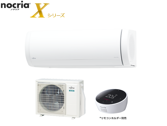 割と綺麗　富士通　6畳用エアコン　ノクリア　AS-R22K 富士通ゼネラル】 nocria Rシリーズ AS-R22K-W エアコン (6畳用) 割と
