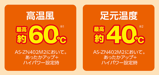 あったかアップ機能　プラス　ハイパワー運転