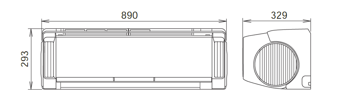 室內機 : ASCA50LXTA