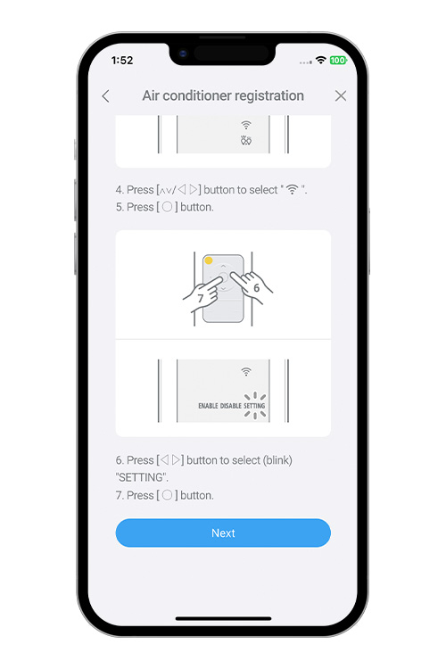 Press the WPS button on the WLAN router that you are connecting to. Refer to the operating manual of the WLAN router for the location of the button and how to press it.